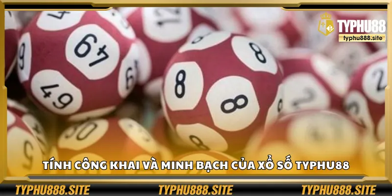 Tính công khai và minh bạch của xổ số Typhu88