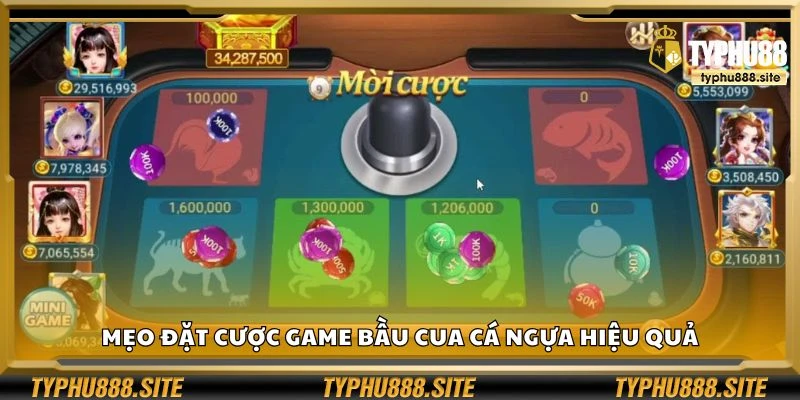 Mẹo đặt cược game bầu cua cá ngựa hiệu quả
