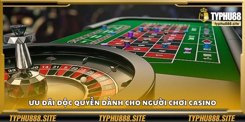 Ưu đãi độc quyền dành cho người chơi Casino